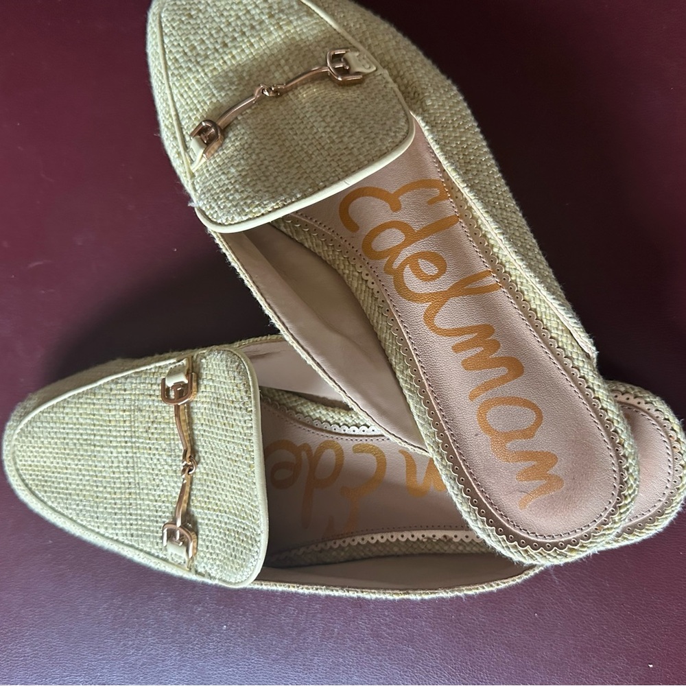 👠 Sam Edelman Mules Rafta 8.5/39 Chartreuse - Picture 6 of 6